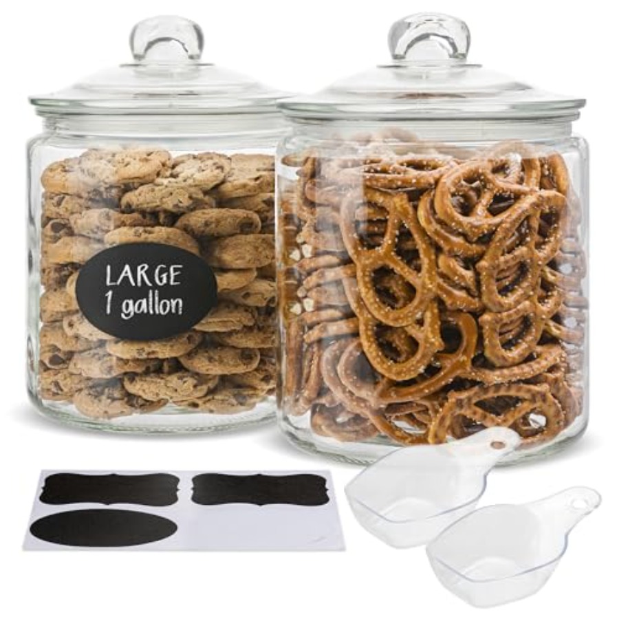 Glass Kitchen Jars Food and Co - Food Storage Safe avis et prix