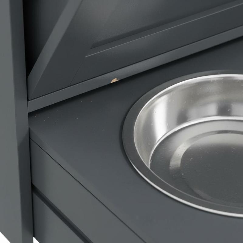 Pet Feeder Station Storage Cab - Food Storage Pet avis et prix