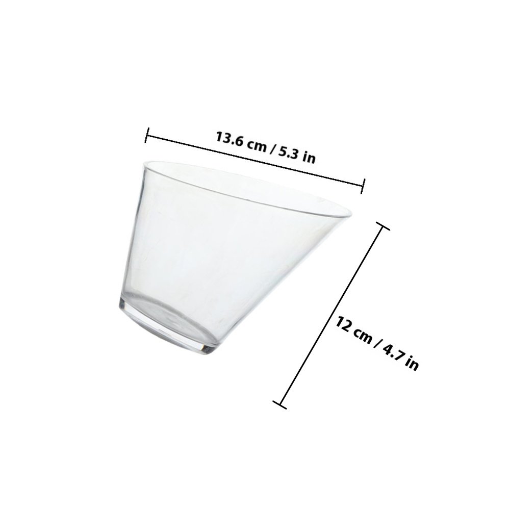 4Pcs Clear Acrylic Salad Bowls - Food Storage Bowls avis et prix