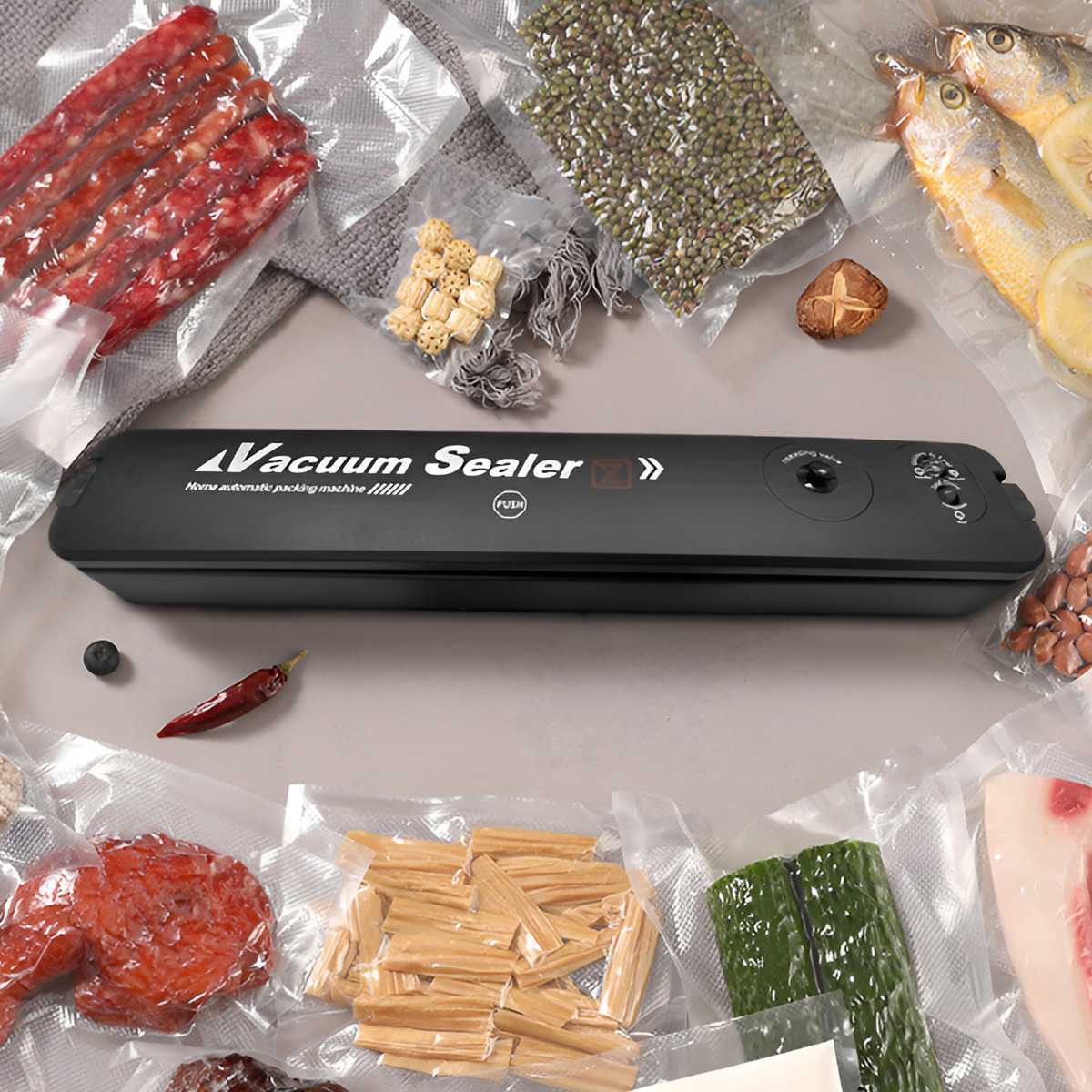 220V EU Plug Food Vacuum Seale - Vacuum Sealer Bag avis et prix