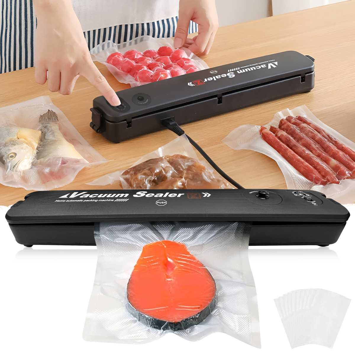 220V EU Plug Food Vacuum Seale - Vacuum Sealer Bag avis et prix