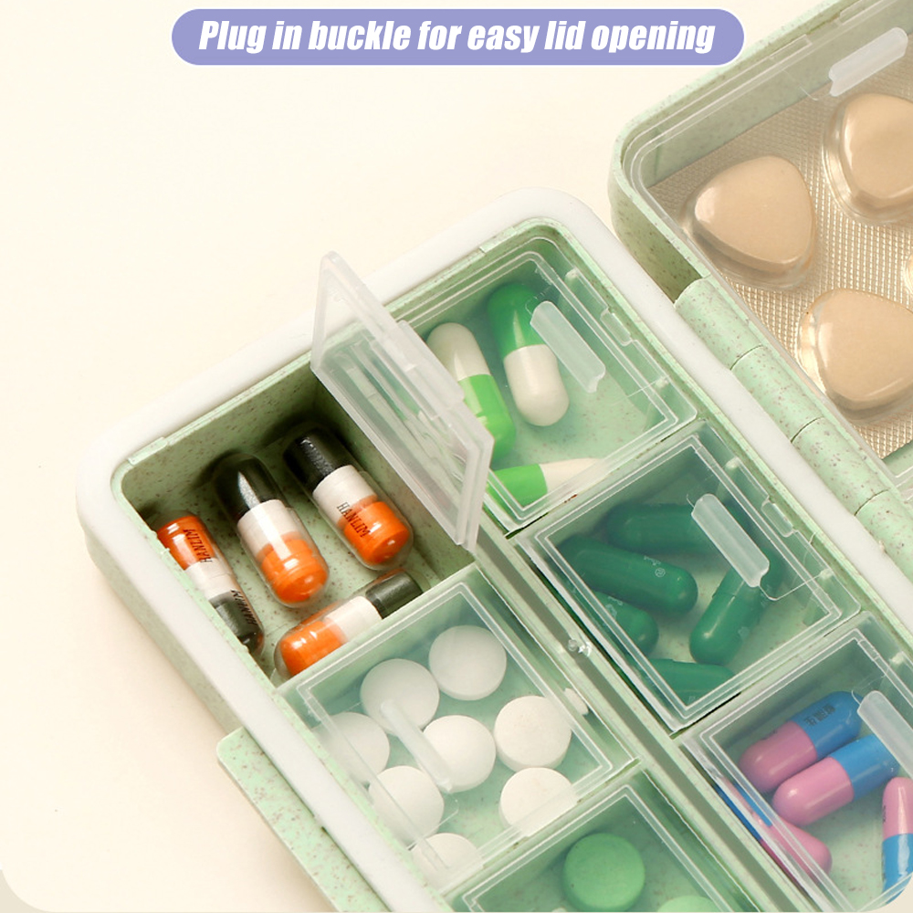 9 Compartments Travel Pill Org - Food Storage Vault avis et prix