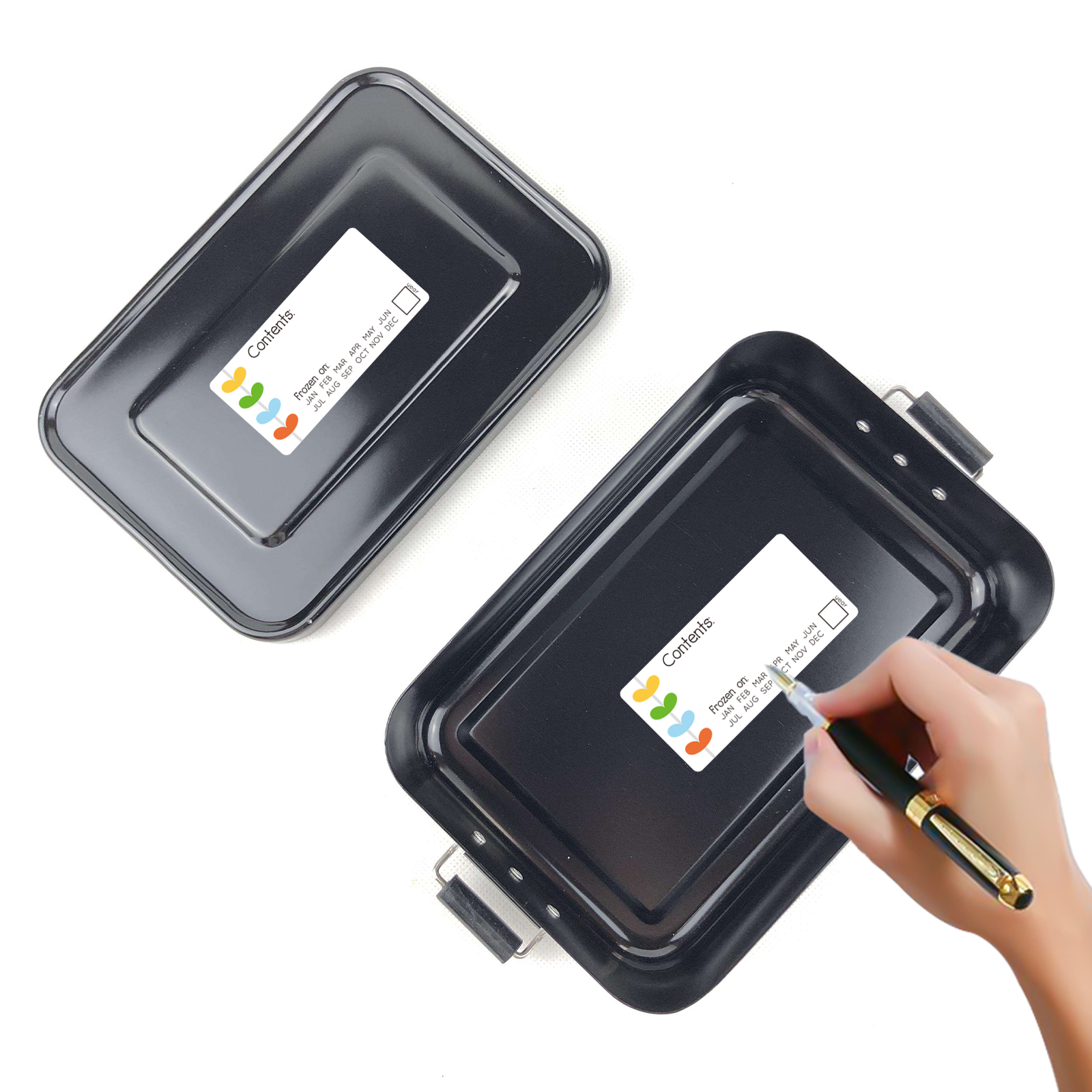 10Pcs, Four-Color Removable Fo - Food Storage Labels avis et prix