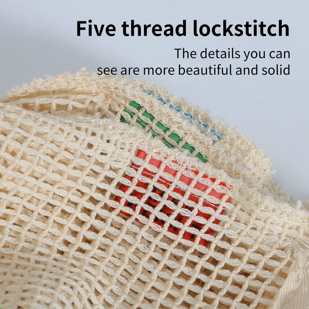 Organic Cotton Reusable Produc - Produce Bag Reusable Mesh avis et prix
