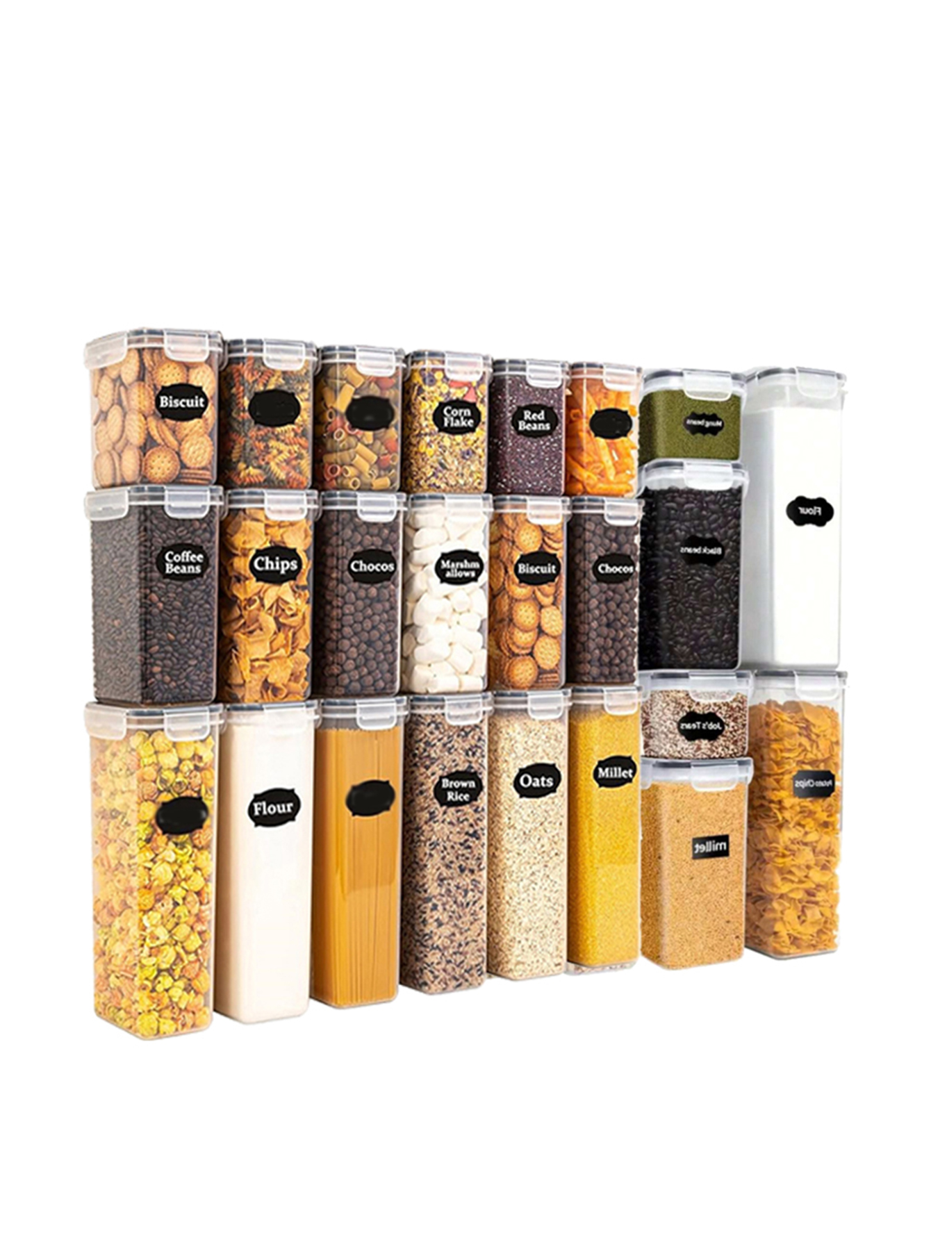 12pcs，Airtight food storage co - Food Storage Labels avis et prix