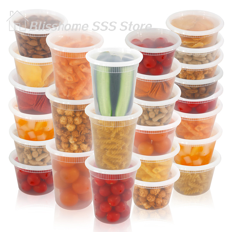 【S】10Pcs Food Storage Containe - Food Storage With Colander avis et prix