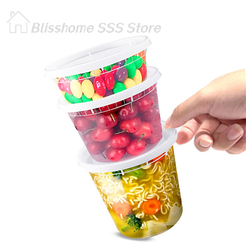 【S】10Pcs Food Storage Containe - Food Storage With Colander avis et prix