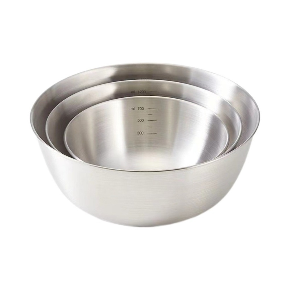 3pcs Stainless Steel Bowl Set  - Food Storage Bowls avis et prix