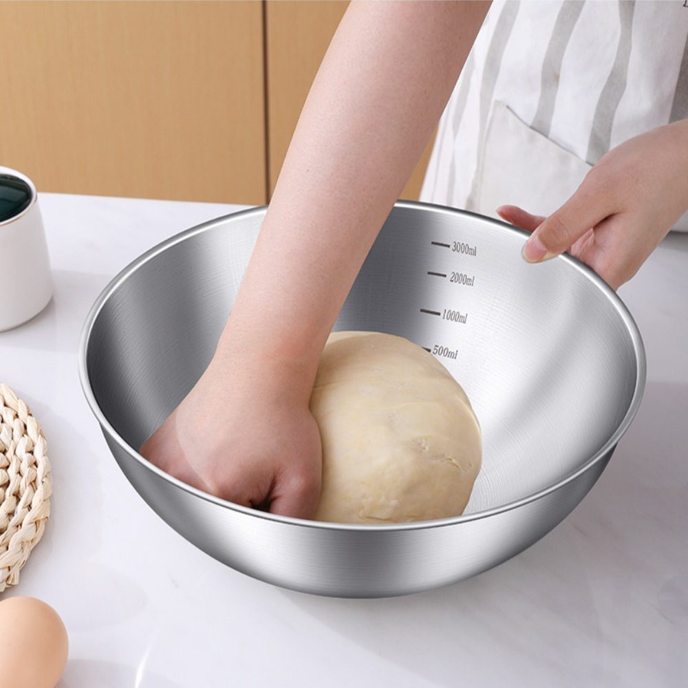 3pcs Stainless Steel Bowl Set  - Food Storage Bowls avis et prix