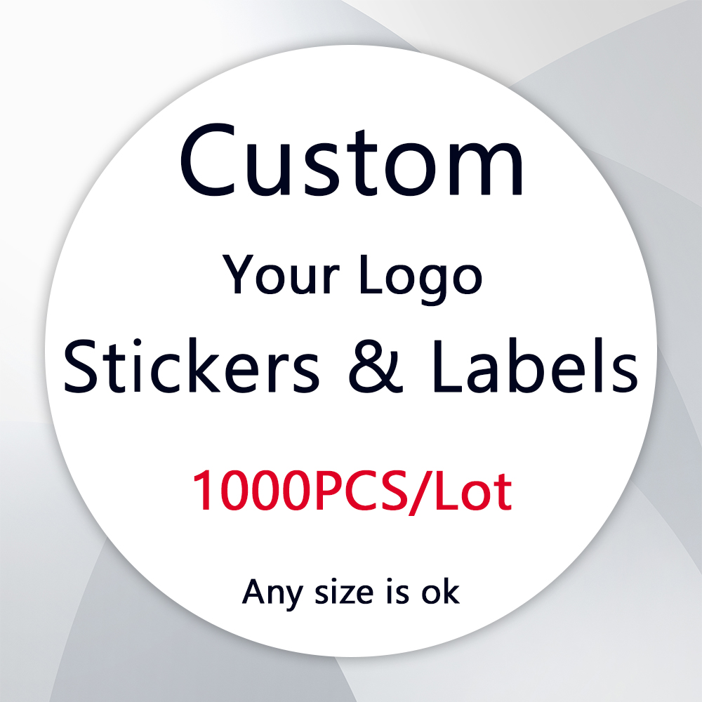 1000PCS Custom Stickers Custom - Food Storage Labels avis et prix