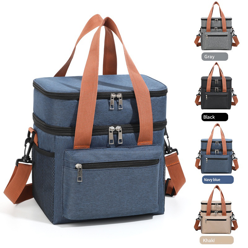 Thermal Lunch Bag Double Layer - Xxl Food Storage Container avis et prix
