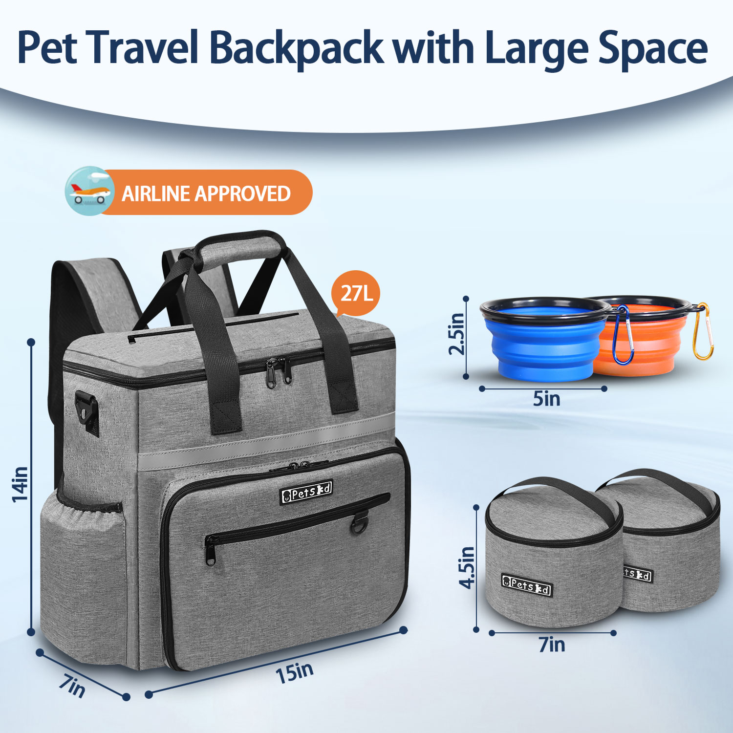 Petskd Outdoor Dog Organizer B - Xxl Food Storage Container avis et prix