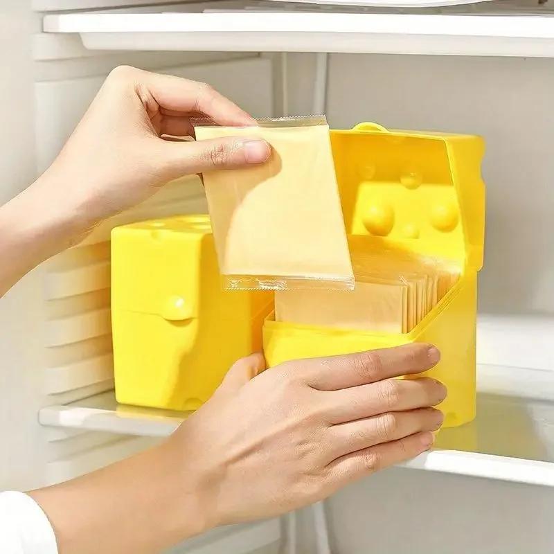 Practical Flip Lid Cheese Stor - Food Storage Practices avis et prix