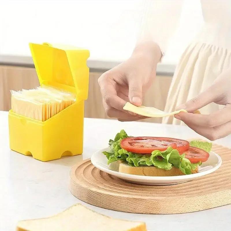 Practical Flip Lid Cheese Stor - Food Storage Practices avis et prix