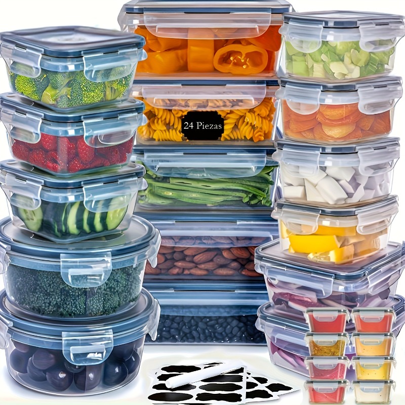 48PCS BPA-Free Food Storage Se - Food Storage Labels avis et prix
