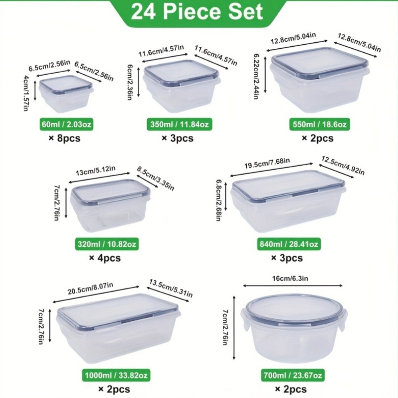 48PCS BPA-Free Food Storage Se - Food Storage Labels avis et prix