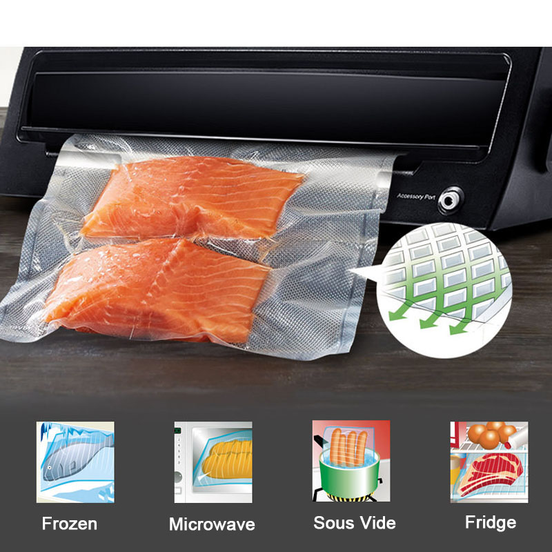 Vacuum Food Saver Sealer Bags  - Food Storage Vacuum Sealer Machine avis et prix