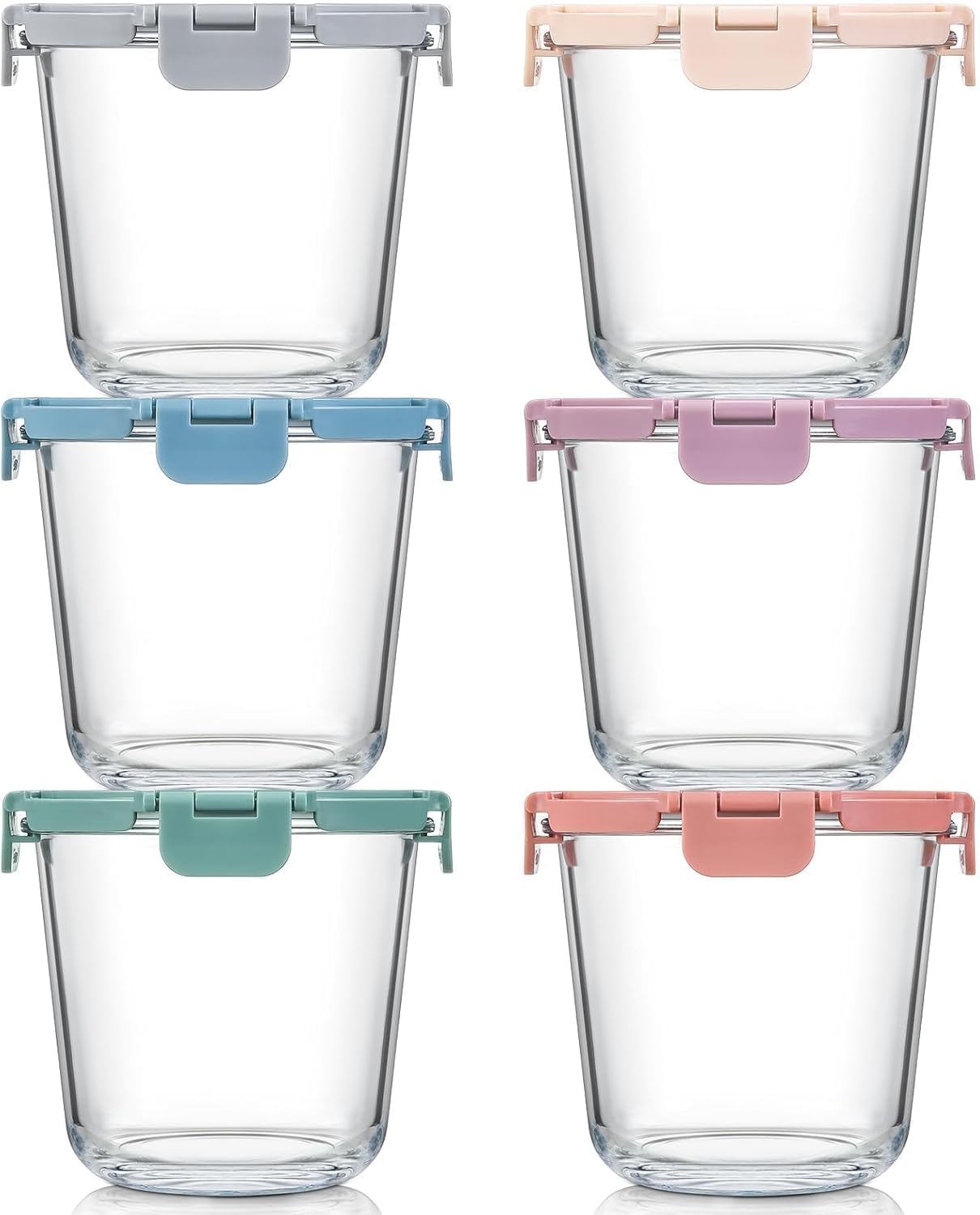 [UPGRADED LID] 6 Sets 3 Cup/24 - Food Storage Bowls avis et prix