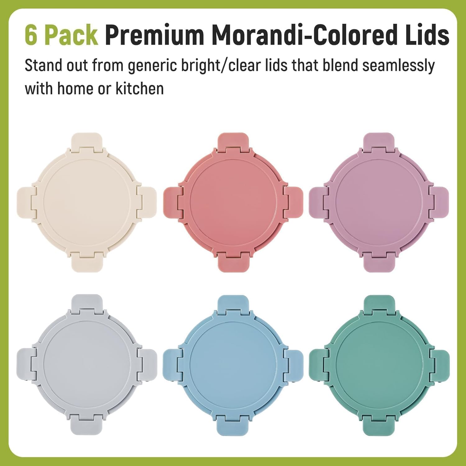 [UPGRADED LID] 6 Sets 3 Cup/24 - Food Storage Bowls avis et prix