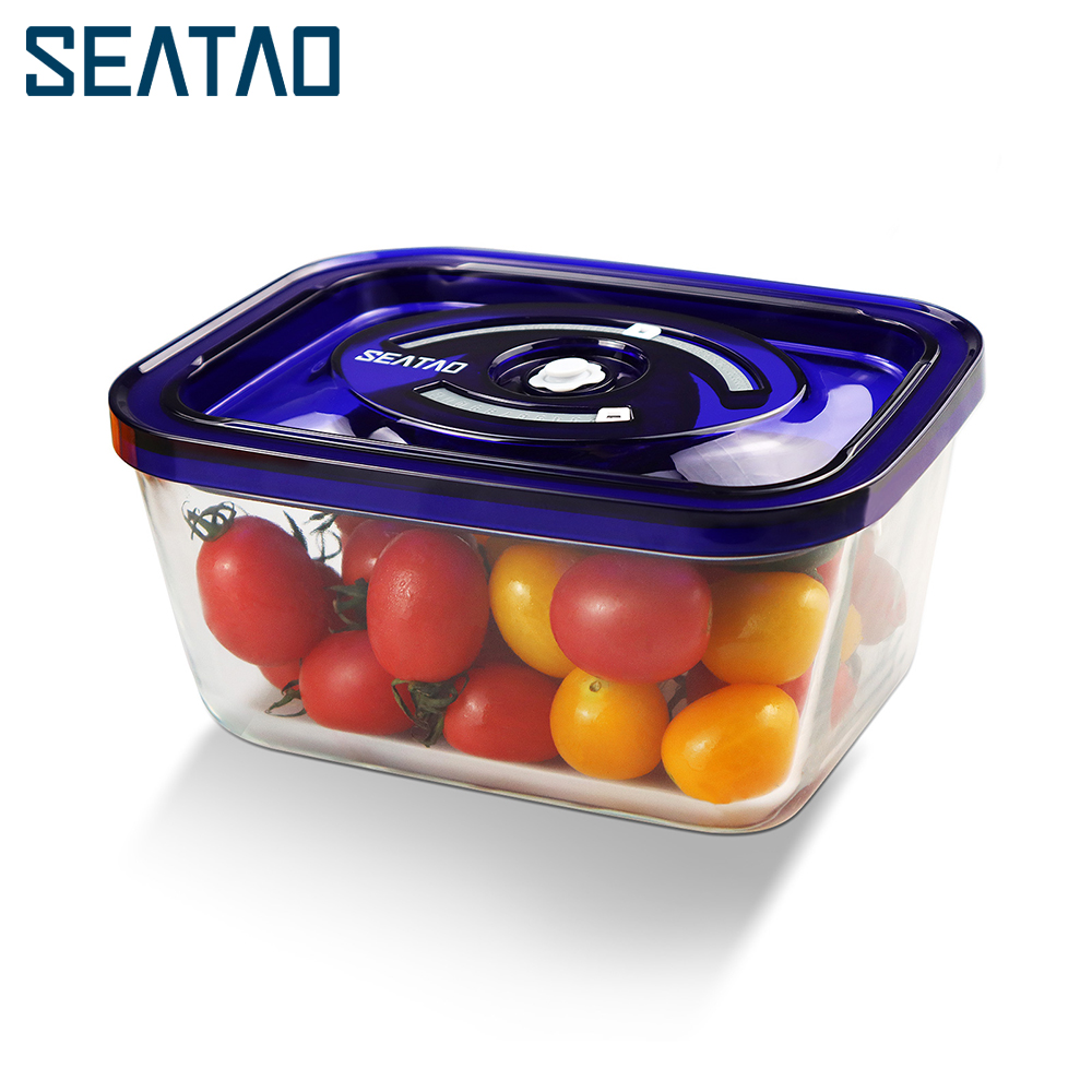 SEATAO Glass Food Storage Cont - Food Storage With Colander avis et prix