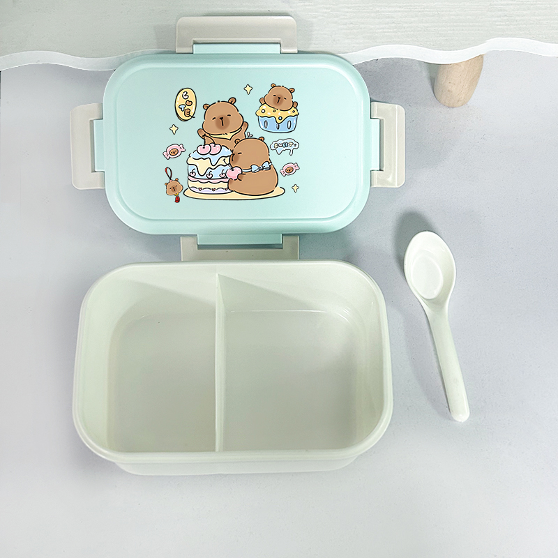 Capybara Bento Lunch Box Carto - Food Storage Usa avis et prix