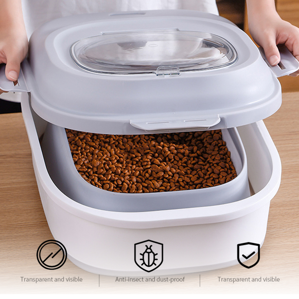 Collapsible Dry Cat Food Box 2 - Food Storage Box Large avis et prix