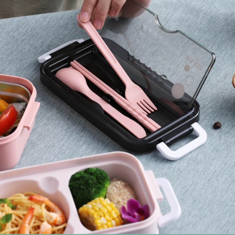 Double-layer Lunch Box 1pc Por - Food Storage Vault avis et prix