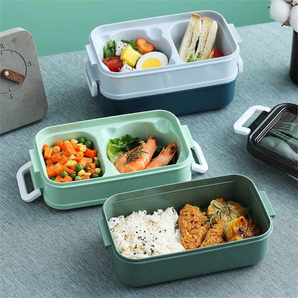 Double-layer Lunch Box 1pc Por - Food Storage Vault avis et prix
