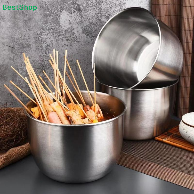 ♪Deepened Stainless Steel Mixi - Food Storage Bowls avis et prix