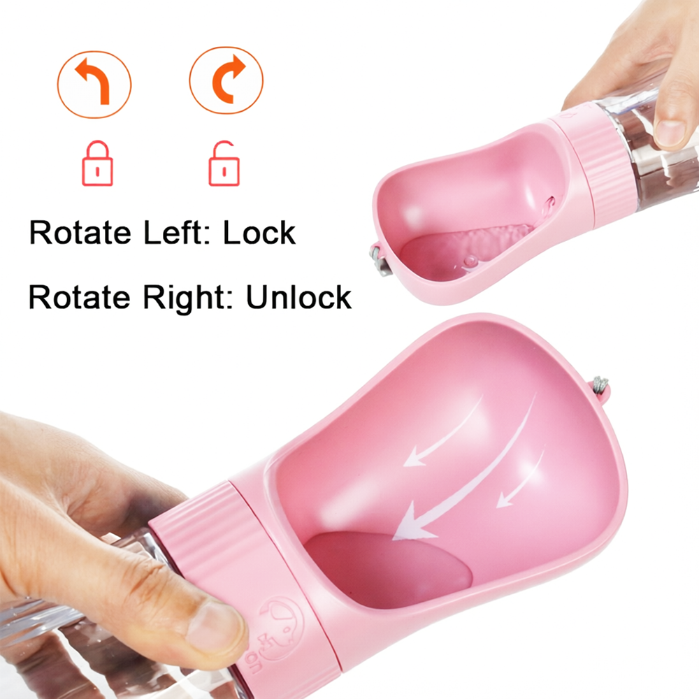 2 in 1 Dog Water Bottle Portab - Portion Control Container avis et prix