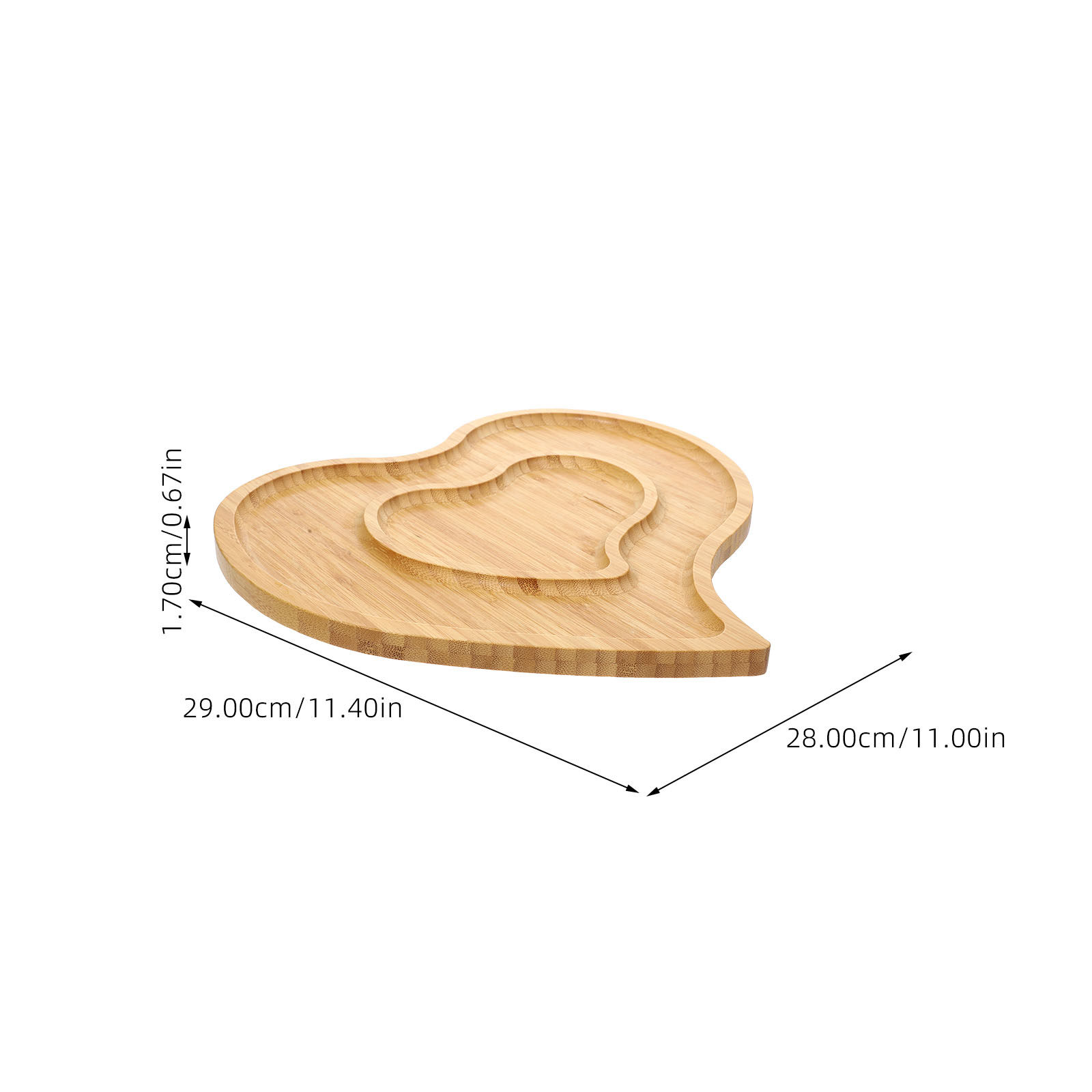 Heart Shape Reusable Bamboo Se - Food Storage Practices avis et prix