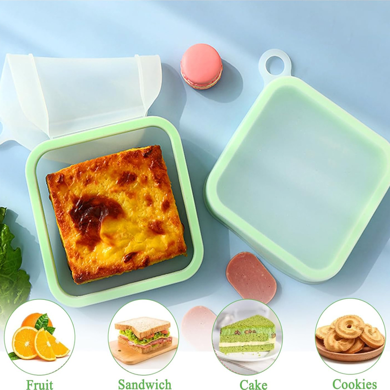 Silicone Sandwich Toast Bento  - Food Storage Handling avis et prix