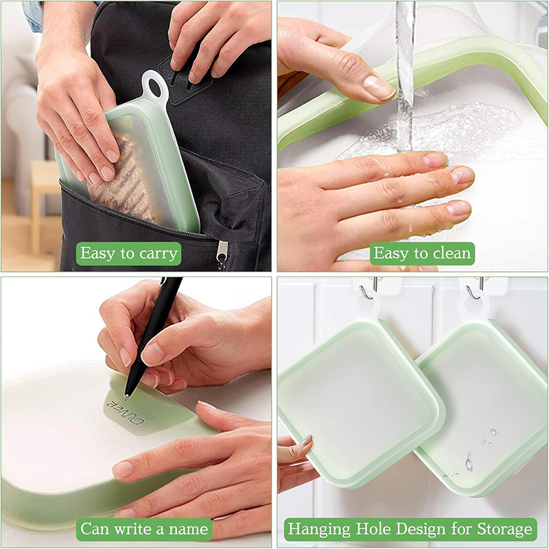 Silicone Sandwich Toast Bento  - Food Storage Handling avis et prix