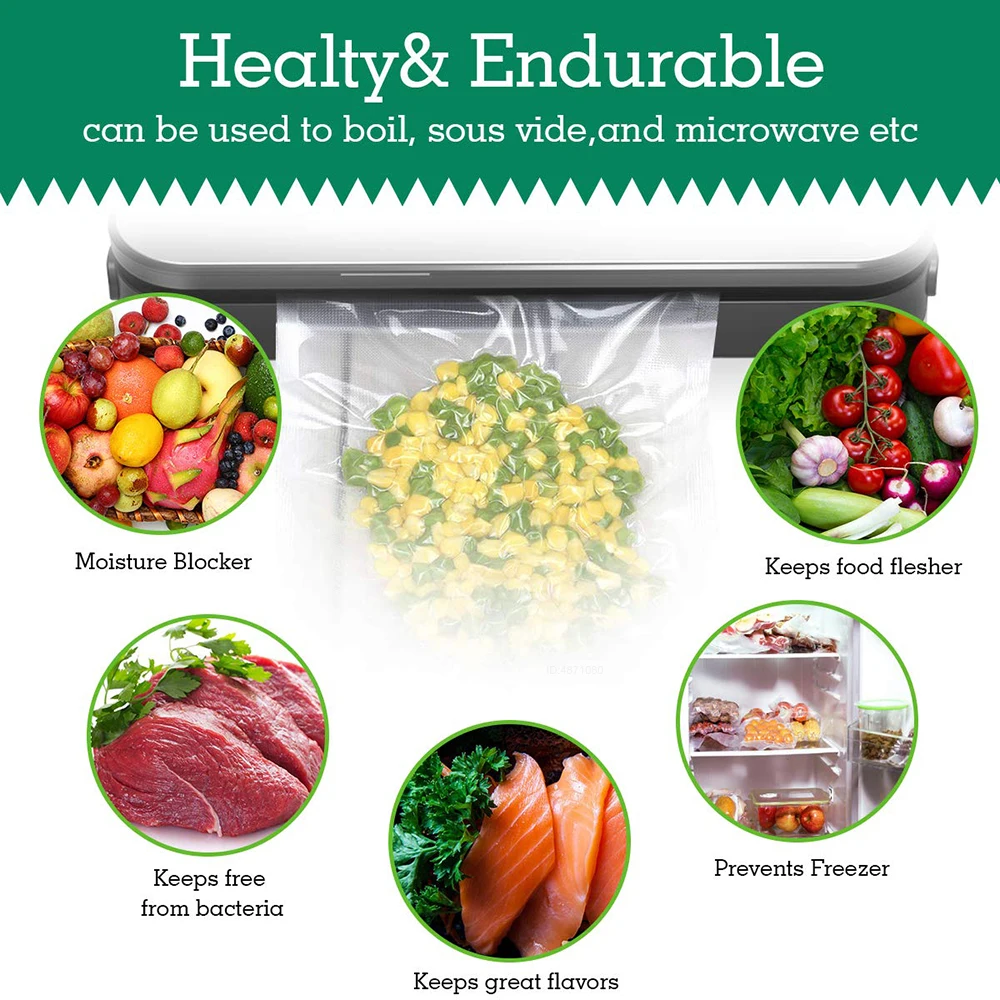 Sous Vide Roll Bags for Vacuum - Food Storage Vacuum Sealer Machine avis et prix