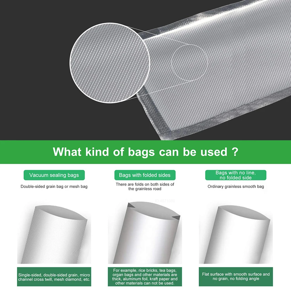 Sous Vide Roll Bags for Vacuum - Food Storage Vacuum Sealer Machine avis et prix