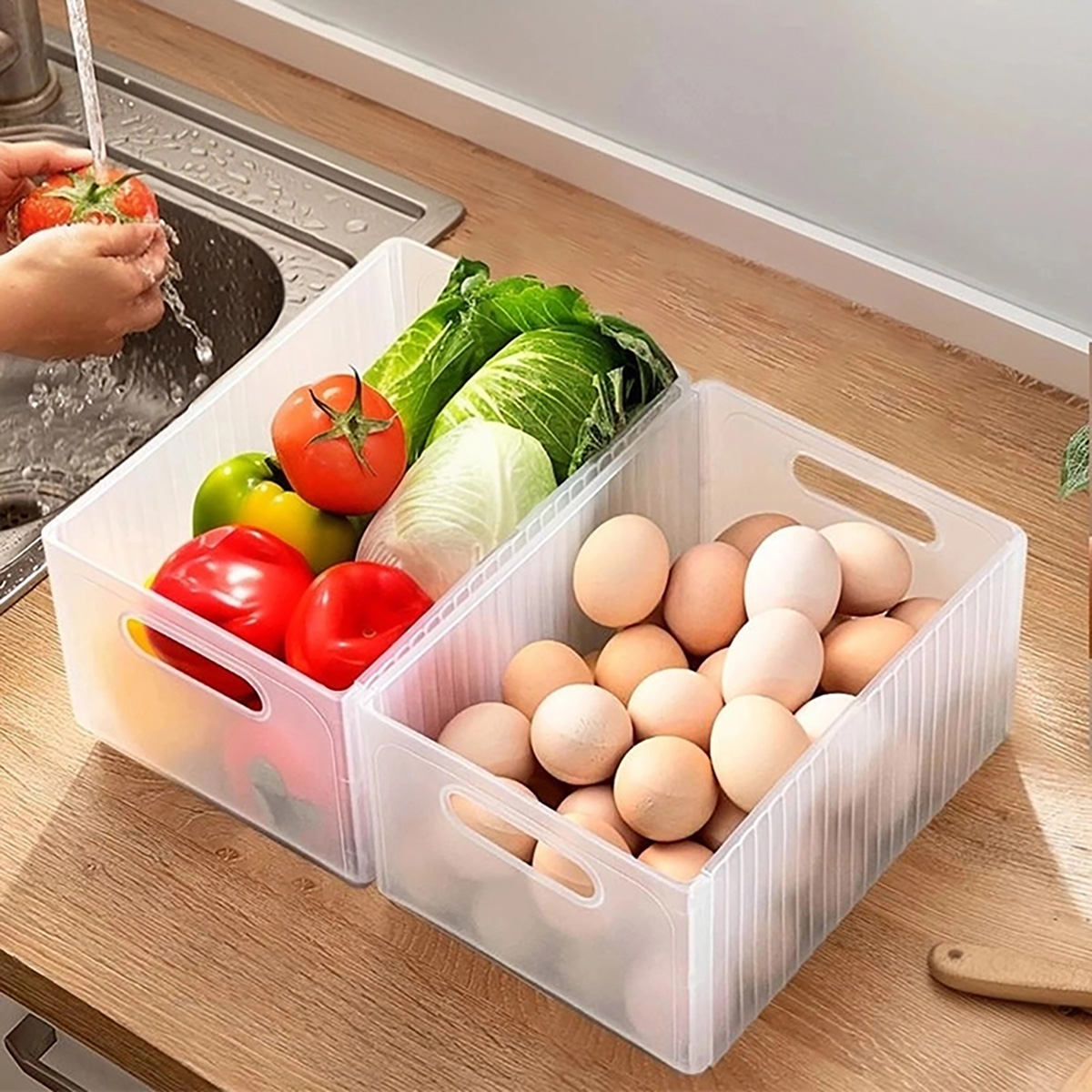 Foldable Plastic Fruit Vegetab - Food Storage Handling avis et prix