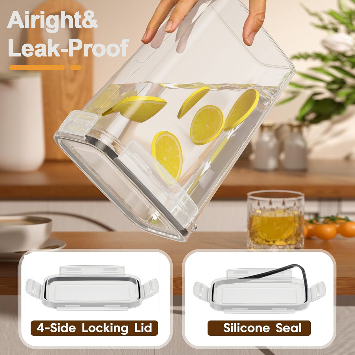 3/6Pcs  Airtight Food Storage  - Food Storage Labels avis et prix