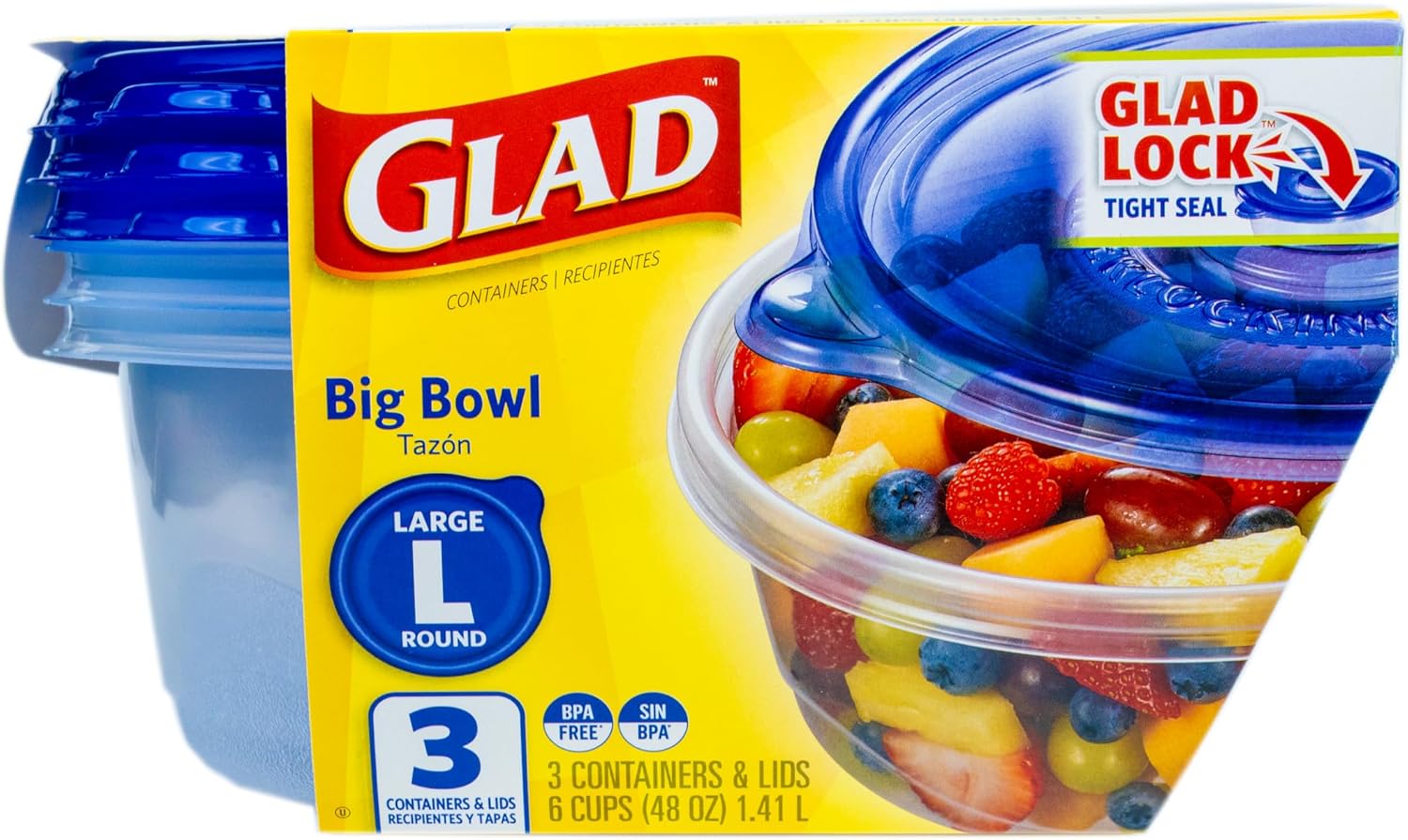 48 oz Round Food Storage Conta - Food Storage Bowls avis et prix