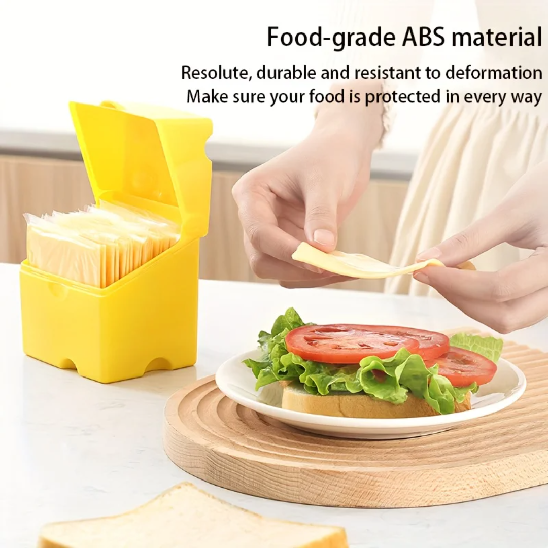 ABS Cheese Storage Box with Fl - Food Storage Yellow avis et prix