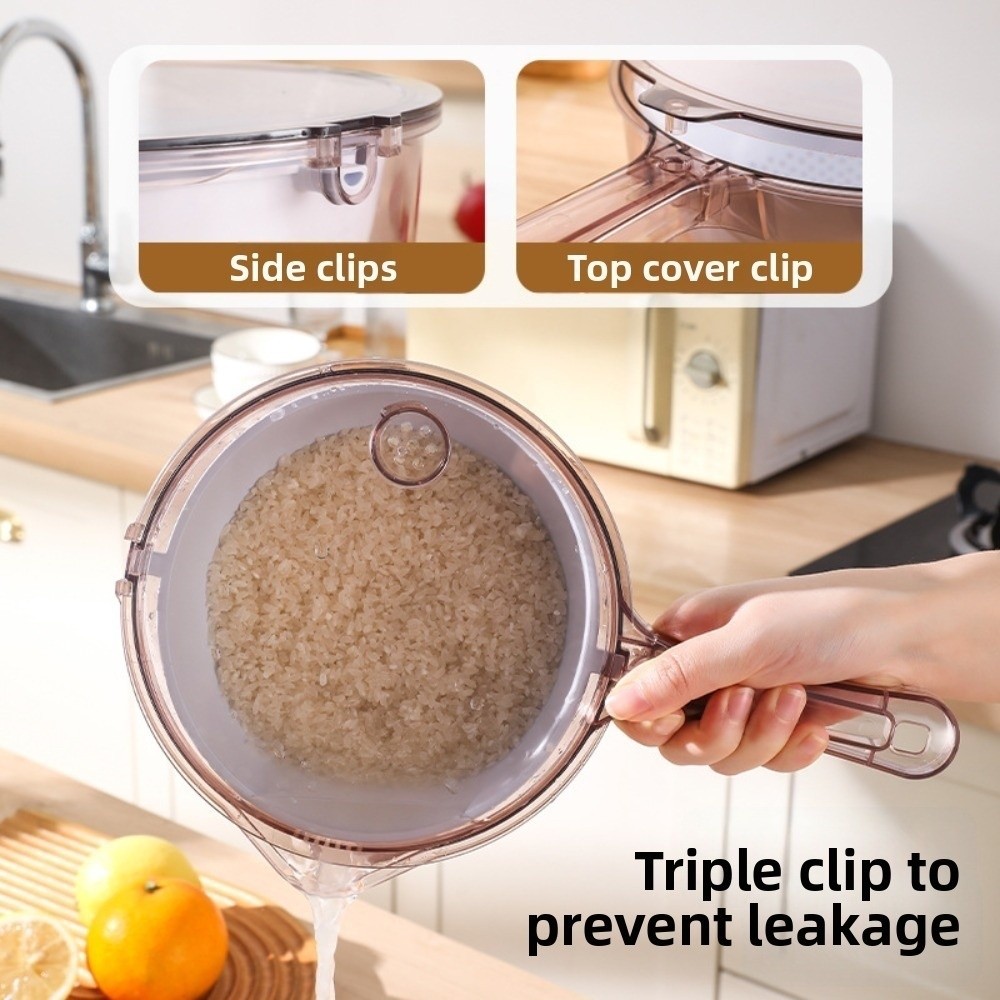 Long Handle Vegetable Drain Ba - Food Storage Handling avis et prix